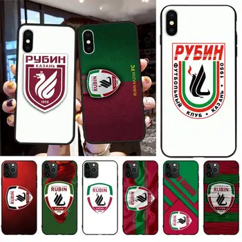 Futbolo FC Rubin Kazan Bling Mielas Telefono dėklas skirtas iPhone 11 pro XS MAX 8 7 6 6S Plus X 5S SE 2020 XR atveju - 