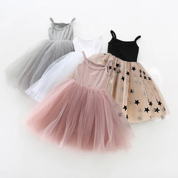 Mergaitės Suknelė Už Šalis Vestuvių Vasaros 2021 Kūdikiams, Vaikams, Suknelės Mergaitėms Vaikų Šalis Princess Tutu Suknelė Drabužius - 