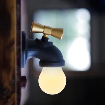 Maišytuvas Naktį Šviesos Pažangi Balso atpažinimo Jutiklis Šviesos ABS LED Spintoje, Vonios kambaryje, Koridoriuje, Smart Light Kawaii Kambario Dekoro neon - 
