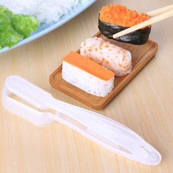 Suši Maker Plastiko Japonija Nigiri Suši Pelėsių Ryžių Kamuolys Maker Maisto Paspauskite Virtuvės Bento Priedai Ryžių Kamuolys Pelėsių Vertus, Su Rankena - 