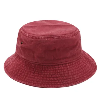 Naujas Jean Kietas Kibiro Kepurę Dviejų Šoninių Dėvėti Unisex Bob Kepurės Hip-Hop Gorros Vyrai Moterys Vasarą Panama Kepurė Beach Sun Žvejybos Boonie Hat - 