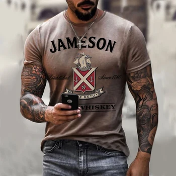 2021 Naujas Kompasas Spausdinti 3D T-marškinėliai Vyrams trumpomis Rankovėmis marškinėlius, O Kaklo Plius Dydis Atsitiktinis Marškinėliai Negabaritinių Derliaus Viršūnes Tees - 