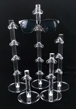 Akrilo stovėti akiniai, akiniai nuo saulės laikiklis stovi akinių vitrinos, bagažinės lentyna, papuošalai rodo, organizatorius priedai vitrina - 