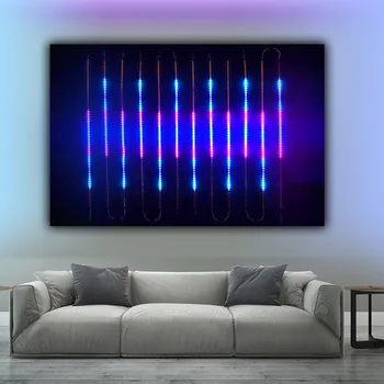 16/32Ft Muzikos Ritmo Spektro LED Šviesos Juostelės WS2812 Dreamcolor Atmosfera Led Juostos Šviesos Namų Dekoro Žaidimas Kambarį Aplinkos Lempos - 