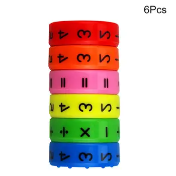 6Pcs/set Montessori Švietimo Žaislai Magnetinio Matematikos Mokymosi Galvosūkiai Kubo Magija Žvalgybos Aritmetinis Matematikos Žaislų Vaikams - 