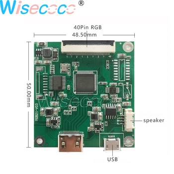 2.1 Colio 480X480 Turas Ratas LCD Ekrano Modulis RGB 40 PIN IPS Ekranas su Micro USB Garsiakalbis Vairuotojas Valdybos Robotas - 