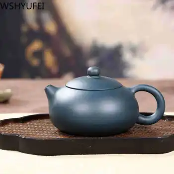 Raudonos smėlio rankų darbo raudonos arbatinukas butas Xi Shi puodą 250 ml arbatos rinkinys, šiuolaikinių paprastas dailės lietaus, smėlio Arbatos rinkinys purpurinė smėlio arbatos rinkinys - 