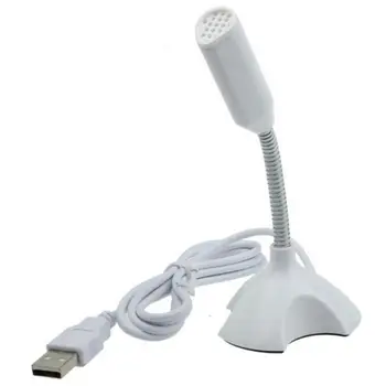 Reguliuojamas USB Nešiojamas Mikrofonas Mini Studija Kalbėjimo Mikrofono Stovas Mic Su Laikikliu, Dėl KOMPIUTERIO Aukštos Kokybės Universalus TXTB1 - 