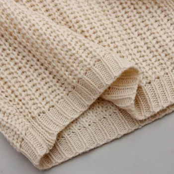Moterų susagstomi megztiniai 2021 Naujas Stilius Rudens ir Žiemos Atsitiktinis Ilgas Megztas Megztinis moterims, megztinis, Striukė V-Kaklo Visą susagstomi megztiniai - 