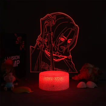 3D LED Lempos Japonų Anime Nana Osaki Šviesos diodų (Led), Miegamojo Dekoro Cool Merginos Gimtadienio Dovana NANA Pav naktinė lempa Dropshipping - 