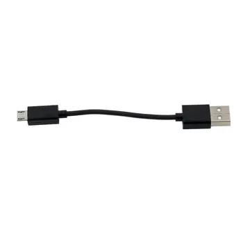 1pc 10CM USB 2.0 A-Micro B Duomenų Sinchronizavimo Įkrovimo Kabelį, Laidą Telefoną iš KOMPIUTERIO, Laptopo - 