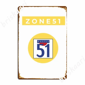 Zona 51 Pastis! Metalo Požymių Sienos Freskos Urvas pub Dizaino Plokšteles Alavo pasirašyti Plakatai - 