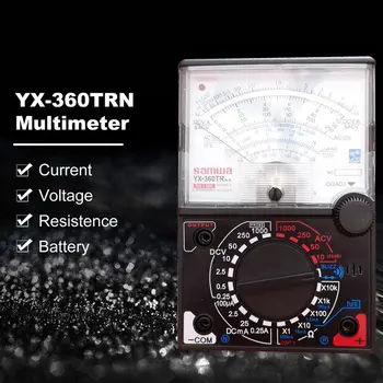 YX-360TRn Multimetras Analoginis Plastiko Korpuso Gabaritai AC DC Volt Ohm srovėmis, Mutimeter Elektros Žymiklį Multitester - 