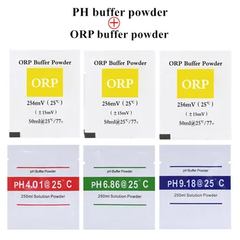 PH Buferinis Milteliai ORP kalibravimo milteliai buferinės apsaugos Priemonės Kalibravimo Tirpalas ph4.00/6.86/9.18 Kalibravimo Taško PH-Metras 40% nuolaida - 