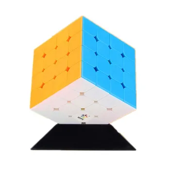 Mažai Magija 4x4x4 Magnetinio Greitis Magic Cube Pasukti Puzzle Žaislas Smegenų Kibinimas 3D IQ Žaidimas Stickerless 4x4 Yuxin 4*4*4 Įvairių Spalvų - 