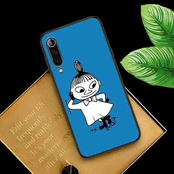 Cute Little Man Hippo Mergina Telefoną Atveju Xiaomi Mi-10 Pastaba A3 9 MAX 3 A2 8 9 Pro Lite Ultra black Funda 3D Prime Gana Shell - 
