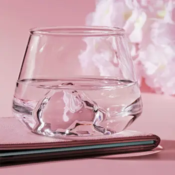 Creative vandens taurės moterų naujo produkto rudenį žinomų vyšnių žiedų taurės Japonijos vyno stiklas mažas šviežias stiliaus ins - 