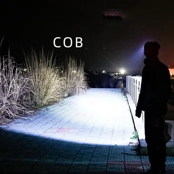 5W COB LED Šviesų Žibintai Vandeniui 3 Rūšių Lauko Dviračiu, Laipioti Pėsčiomis, Žvejyba Darbo Vadovas Fakelas Lauko Priemonė - 