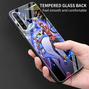 Code Geass Anime Grūdintas Stiklas Telefoną Atveju Realme 7 6 5 Pro C3 XT 7i už Kolega A9 2020 A52 Rasti X2 Lite Padengti Shell 