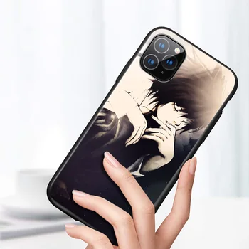 Anime, Anime Death Note, Ryuk Anti-rudenį Silikoninis Telefono dėklas Skirtas iPhone 2020 m. 11 Pro XS Max XR X 8 7 6 6S Plius 5 Juodo Dangtelio - 