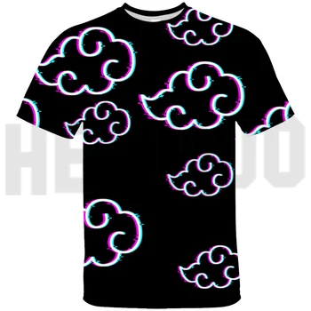 Japonijos Sasuke T-shirt Vyrai 3D Atspausdintas Vasaros Negabaritinių Marškinėlius trumpomis Rankovėmis Madinga Uchiha Anime Top Tee Paauglys Streetwear - 