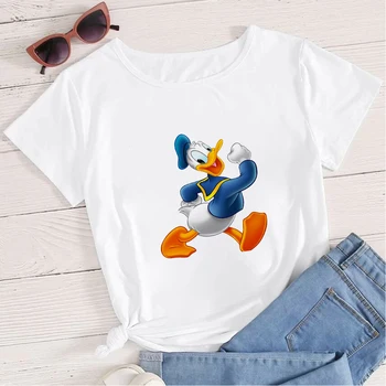 Disney Mickey Mouse Ropa Tumblr Mujer Estetinės Drabužius Juokinga T Marškinėliai Moterims 2021 Nauja Siunta Merginos Gali Padaryti Bet Ką, Mados - 