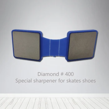 Greitis Čiuožinėti Ledo Skate Batų Krašto Žoliapjovės Dvipusis Diamond Keramikos Whetstone Drožtukas Specialius Įrankius, N - 