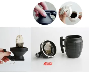 Kūrybinės Keramikos, Granata, Kavos Puodeliai, Arbatos Puodelis Vandens, Puodelis su Dangteliu Keramikos Coffe Puodelio Arbatos Puodelis Smagios Dovanos Creativa Taza de Kavinė - 