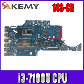 Akemy 6050A2992901-MB-A02 HP 14S-CR 14S-CF 14-CF Nešiojamas Plokštė L41568-601 L41568-001 Su Core i3-7100U DDR4 - 