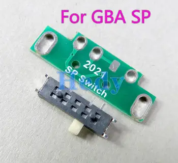 1set OEM GBA SP APIE Naujas OFF on off jungiklį Valdybos GBA SP žaidimų konsolė remontas, Pakeitimas Maitinimo Jungiklis - 