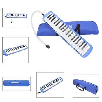 37 Klavišus Melodica Pianica Fortepijonas Stiliaus Melodica Muzikos Instrumentas su Krepšys Studentams Pradedantiesiems, Vaikams - 