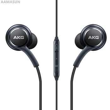 AKG Ausinės EO IG955 Didmeninė 5/10/20 Vnt 3.5 mm ausų Mic Laidas Ausinės Samsung Galaxy S10+ S9 S10 S8 už 