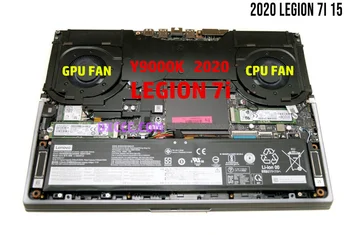 Nešiojamas Pakeitimo Dalis LENOVO LEGIONO 7i / Y9000K (2020 M.) CPU & GPU Aušinimo Ventiliatorius - 