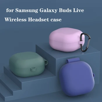 Fundas Galaxy Pumpurai Gyvi atveju mados neslidžiais silikono Belaidės ausinės Apsaugos Case for Samsung Galaxy Pumpurai Gyvi dangtis - 