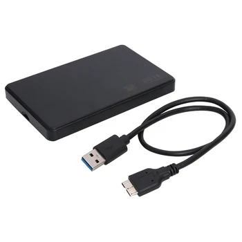 USB 3.0 Kietojo Disko Atveju Mobiliųjų Talpyklų 2.5 colių Serial Port SATA HDD SSD Adapteris Išorinio Langelį Paramos 3TB Laptop Notebook - 