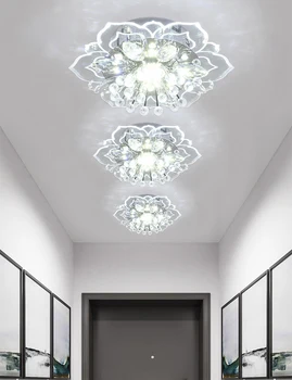 Mažų Kristalų Led Lubų šviesos, Virtuvė, Koridorius, Modernus Minimalistinio embedded paviršinės montuotės Dekoratyvinis Turas Lubų Lempa - 