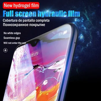 Hidrogelio Plėvelės Samsung Galaxy S10E S8 S9 S20 fe S21 20 Pastaba Ultra 10 Plus Ekrano apsaugos A50 A51 A70 A71 M31 Ne Stiklo - 