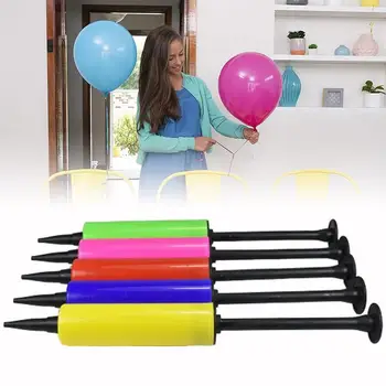 Nešiojamų mini siurblys push-tipo pripūtimo mažas rankinis balionas priedai siurblio vaikų animacinių filmų balionas apdailos priemonė - 