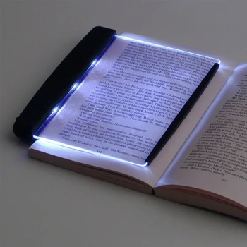 JAV Knygų Mėgėjams Lempa Šviesos diodų (LED) Skydelį Naktį Belaidžio Žmonių Mąstymas Proto Kūrybingi, Plokštieji Skydelis Akis Šviesos dropship - 