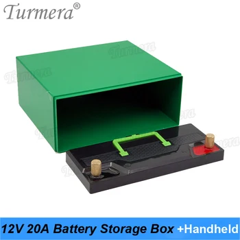 Turmera 12V 20Ah Nepertraukiamo Maitinimo šaltinis Baterijos Laikymo Dėžutė 20*32700 3.2 V Lifepo4 Baterija ir 56*18650 Ličio Baterijos - 