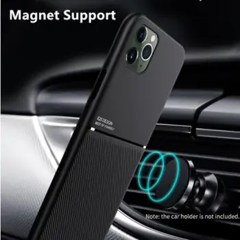 Magnetas Telefono dėklas Skirtas iPhone 12 11 Pro Max Mini SE 2020 X XR XS 7 8 6 Plius 5 SE 5S 6S atsparus smūgiams Silikoninis Galinio Dangtelio Atveju - 