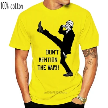 Vyras marškinėliai Bazilikas Fawlty T-Shirt Priemoka Medvilnės, John Cleese Monty Python - 