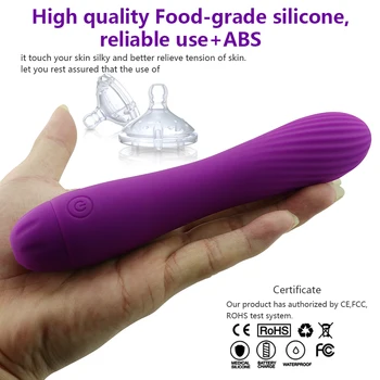 Dildo Klitorio Vibratorius Sekso Žaislai Moterims, Sriegis Massager G Spot Pūlingas Vaginos Stimuliatorius Suaugusiųjų Žaislai USB Įkrovimo Vandeniui - 