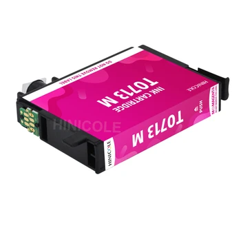HINICOLE T0711-T0714 T0715 suderinama rašalo kasetė EPSON Stylus SX100/SX110/SX105/SX115/SX200/SX205/SX209/SX210 spausdintuvą - 