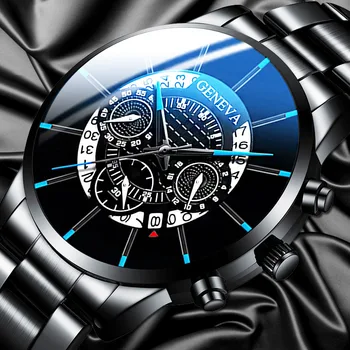Žiūrėti Vyrų Reloj Naujas Mados Dizaino vyriški Analoginis Sporto Kvarco Riešo Žiūrėti Klasikinis Laikrodis Žmogui Rodoma Tris Akis Žiūrėti Montre - 