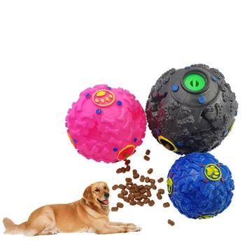 Minkštas Mielas šunelis Ball Žaislas suministros para perr Interaktyvus Girgždėti Šuo Kramto Žaislą Lėtai Pašarų Šuo Kamuoliukus Šuniuką, šunų reikmenys - 