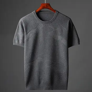 J2045 -fitneso Treniruotės vyrams trumpomis rankovėmis marškinėliai vyrams šilumos raumenų kultūrizmo dėvėti suspaudimo Elastinga Slim naudotis drabužiai - 