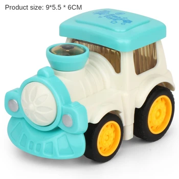 Vaikų Inercijos Animacinių filmų Mažas Traukinio Modelis Žaislas Modeliavimas Žaislas Automobilis Intelektinės Plėtros Tėvų-vaikų Interesų Auginimas - 