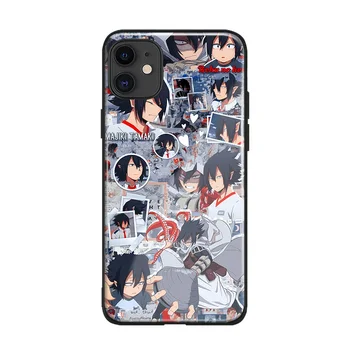 Tamaki Amajiki BNHA Anime Stiklo Minkštas Silikoninis Telefono dėklas Padengti Shell 