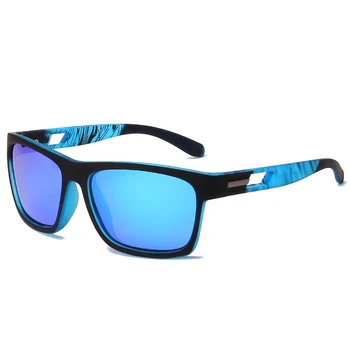 Naujas Vyrų Kvadratinių Poliarizuoti Akiniai nuo saulės Ženklo Dizaineris Derliaus Vyrams Danga Vairuotojo Saulės akiniai UV400 Atspalvių Akių Oculos de sol - 